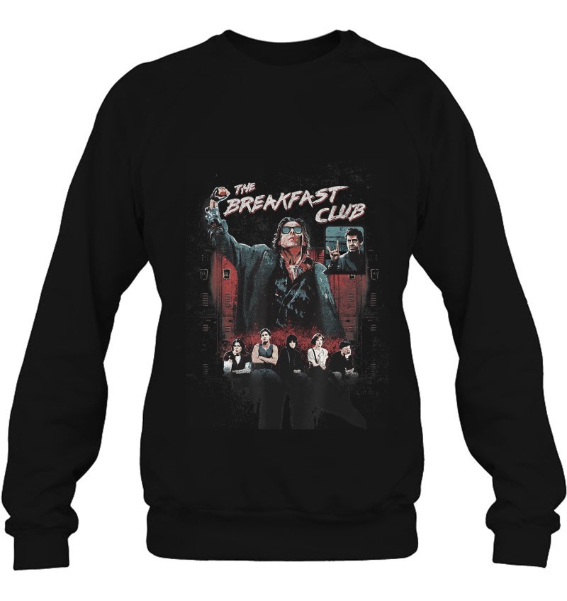 Breakfast Club Vintage Main Cast Logo Graphic Sweatshirt
