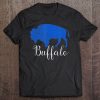 Buffalo Ny Bison Distressed Wny Sports Design Tee