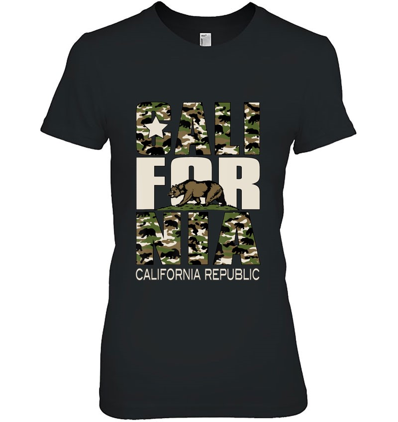 California Republic Cali Life Camo California Tee Hoodie