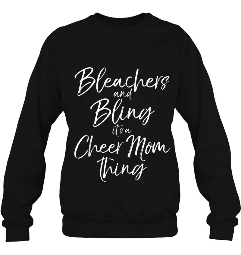 Cheerleader Mom Bleachers And Bling It's A Cheer Mom Thing Tank Top Mugs