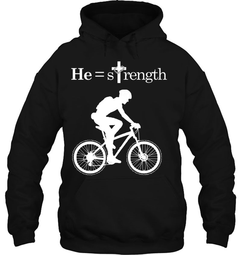 Christian Cycling - Bicycling Tshirt Hoodie