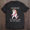 Cousincorn Like A Cousin Only Awesome Flossing Unicorn Tee Tee