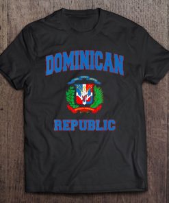 Dominican Republic Flag Republica Dominicana Souvenir Gift Tee