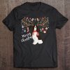 English Springer Spaniel Christmas Reindeer Dog Tee