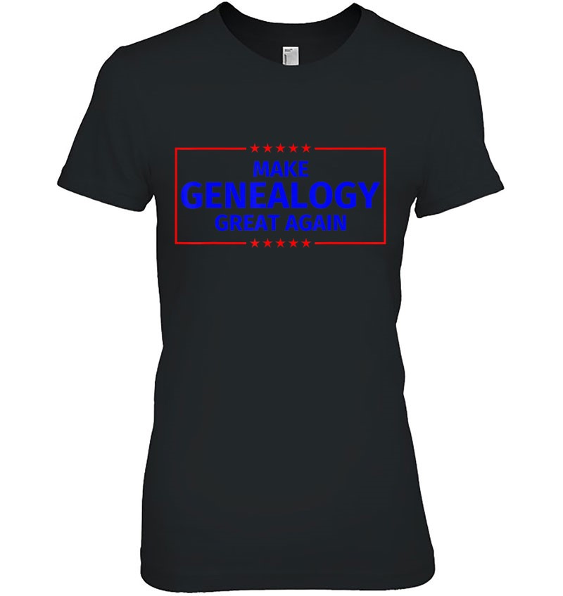 Funny Make Genealogy Great Again Parody Gifts Hoodie