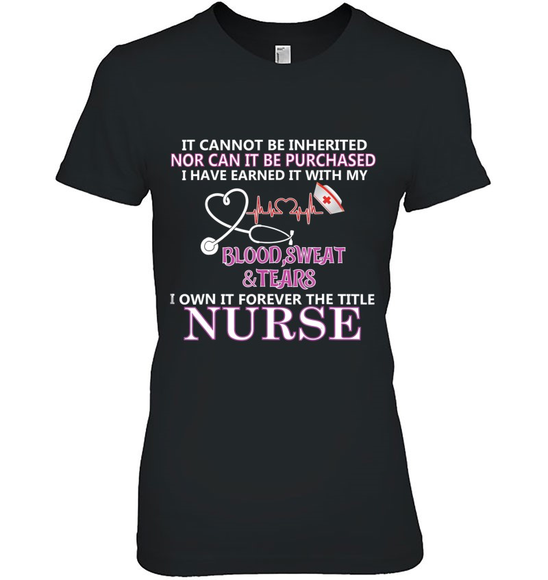 Funny Nurse Shirt For Women Tittle Nurse Practitioner Tee Hoodie