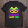 Grandma Mardi Gras Party Celebration Costume Gift Tee