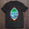 Guam Mens Guam Flag Chamorro Guamanian Gifts Tee