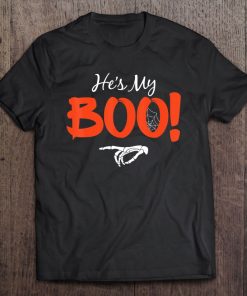 Hes My Boo Shirt - Matching Halloween Costumes For Couples Tee