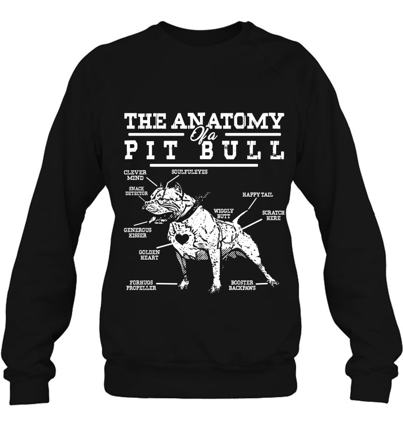 Hilarious Anatomy Of The Pit Bull For Dog Lovers Mugs