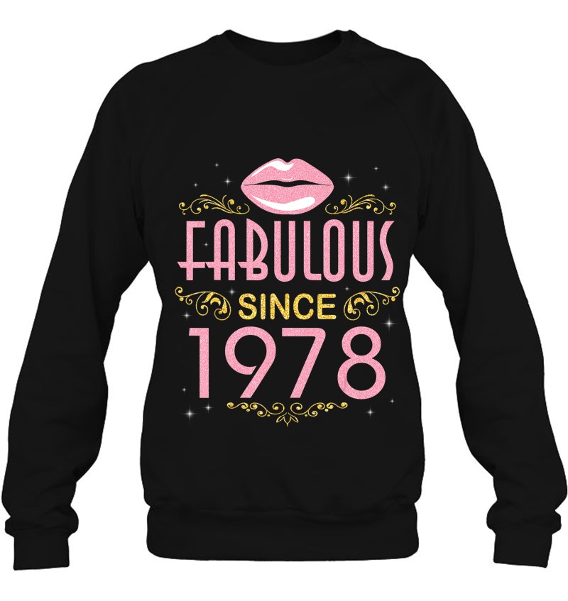 Hot Lip And Fabulous Since 1978 Happy Birthday 42 Years Old Mugs