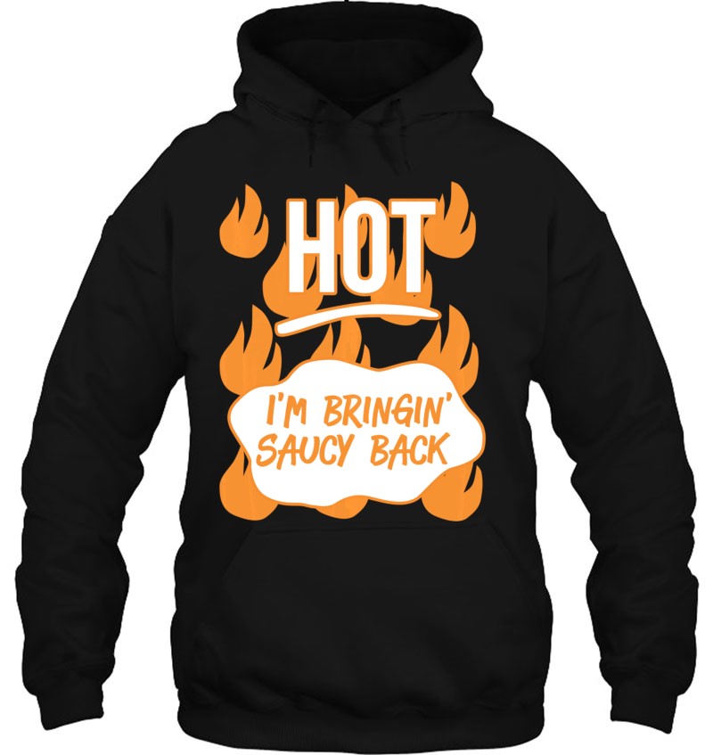 Hot Sauces Halloween Costumes I'm Bringing Saucy Back Pullover Mugs