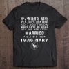 Hunter's Wife Tshirt Yes He's Hunting No I Don't Know When Tee