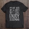 I Enjoy Scissoring Shirt Lesbian Pride Gift Tee