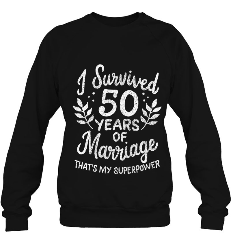 I Survived 50 Years Of Marriage That's My Superpower Outfit Mugs