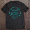 I Wear Teal For My Mom Shirt For Daughters Ovarian Cancer Tee