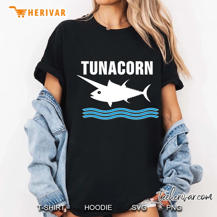Tunacorn Tuna Unicorn Ladies Tee
