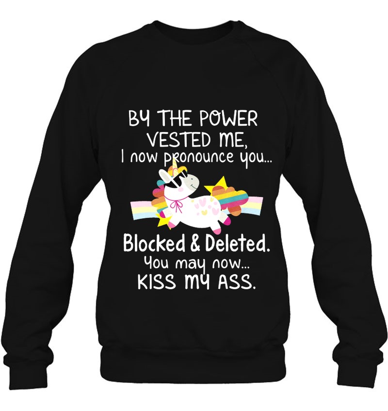 By The Power Vested Me I Now Pronounce You Blocked & Deleted Unicorn Version Mugs