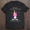 Of Course I Always Say What I Think That's Why I'm Always In Trouble Funny Unicorn Version Tee