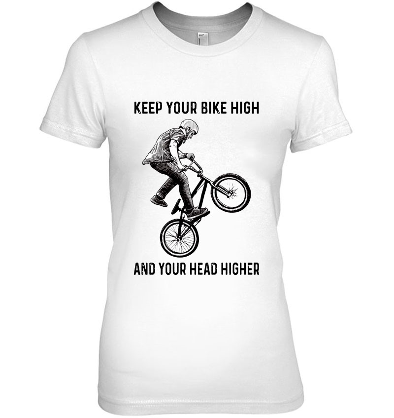 Keep Your Bike High And Your Dead Higher Hoodie