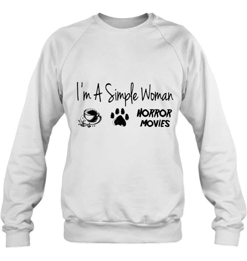 I'm A Simple Woman I Like Coffee Dog And Horror Movies Mugs