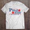 Pitbull 2020 Because Humans Suck Pitbull Lover Tee