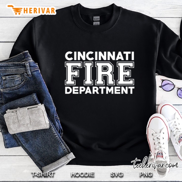 City Of Cincinnati Fire Rescue Ohio Firefighter Duty Sweatshirt