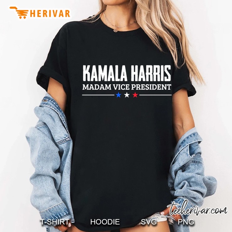 Kamala Harris Madam Vice President 2020 Joe Biden Vp 2020 Pullover Ladies Tee