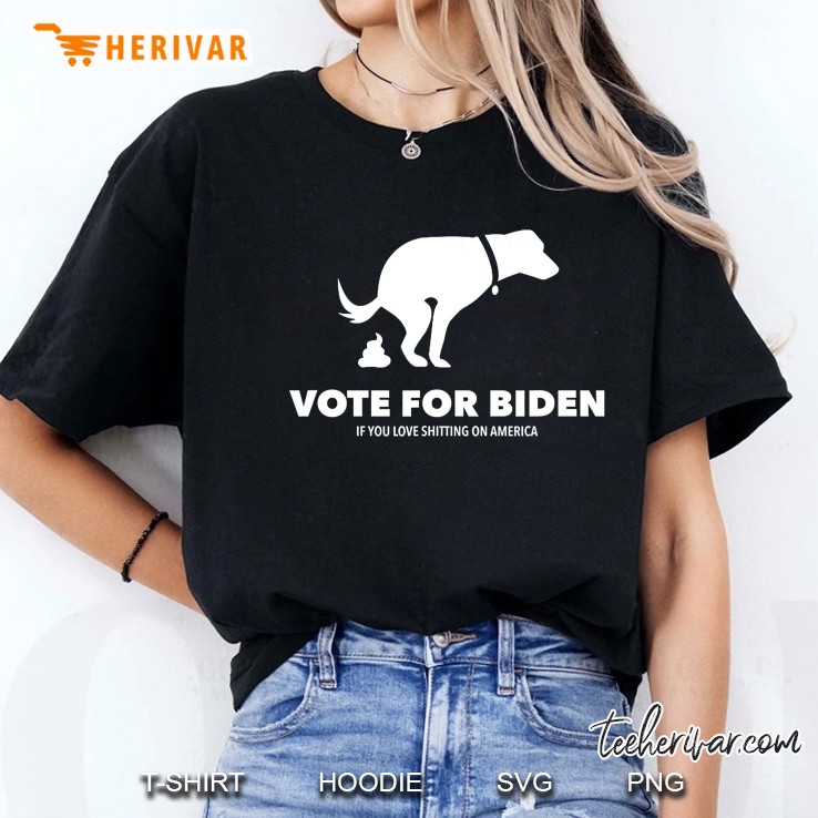 Trump 2020 Vote For Biden If You Love Funny Sleepy Joe Ladies Tee