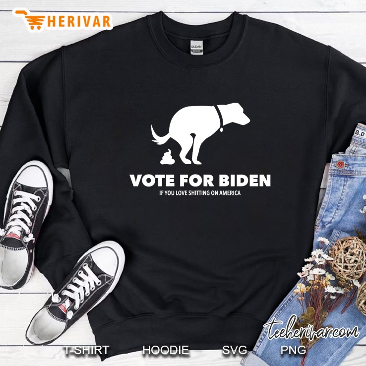 Trump 2020 Vote For Biden If You Love Funny Sleepy Joe Sweatshirt