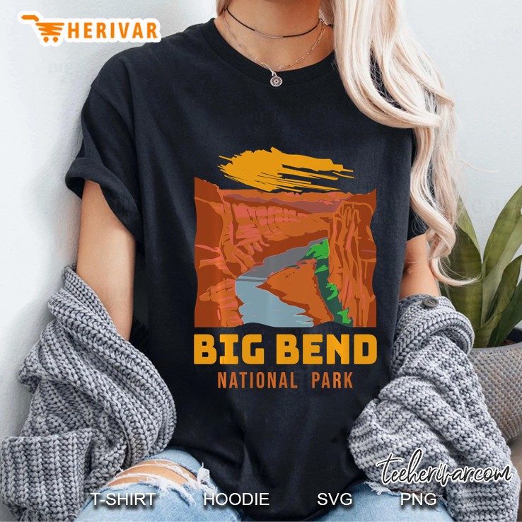 Big Bend National Park Novelty Graphic Design Ladies Tee