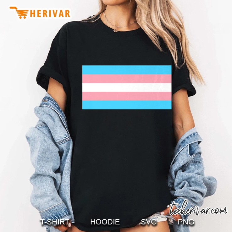 Transgender Pride Flag Shirt Trans Shirt Transgender Ladies Tee