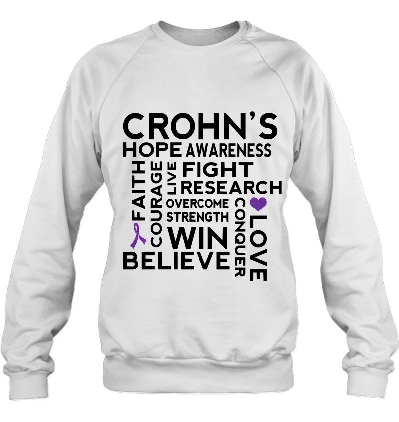 Crohns Disease Awareness Walk Ribbon