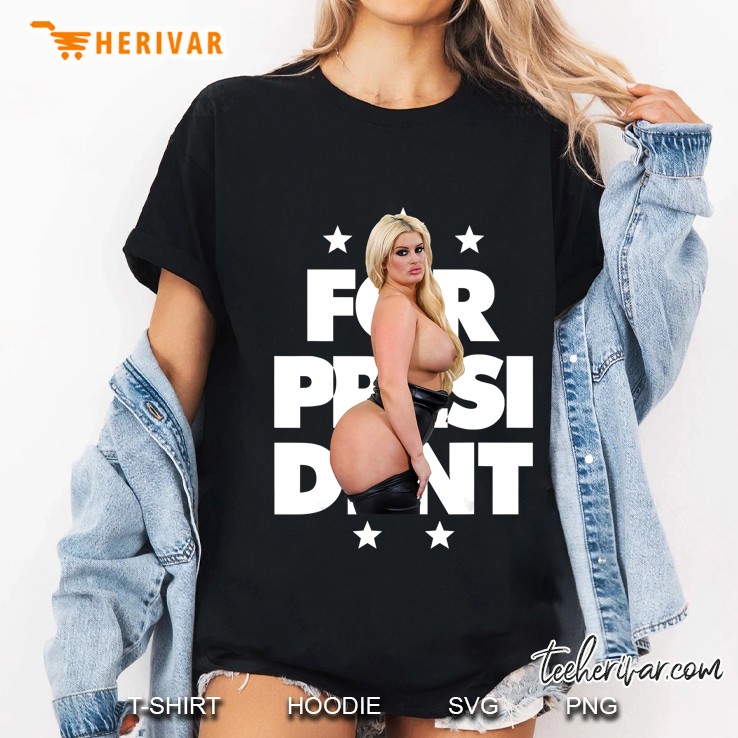Julie Cash With Big Booty For President And Happy Ending Ladies Tee