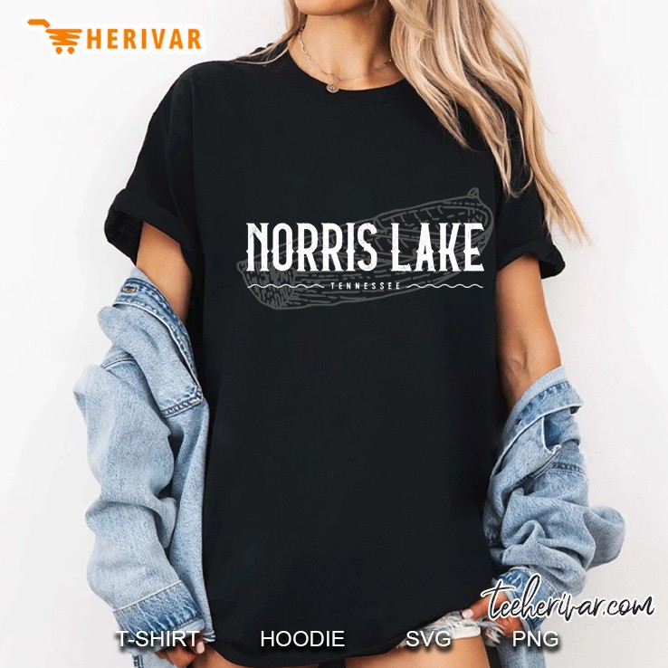 Souvenir Norris Lake Gift Apparel Ladies Tee