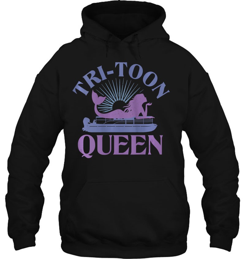 Womens Tritoon Queen Flatboat Pontoon Boat Life Tri-Toon For Women Tank Top Mugs