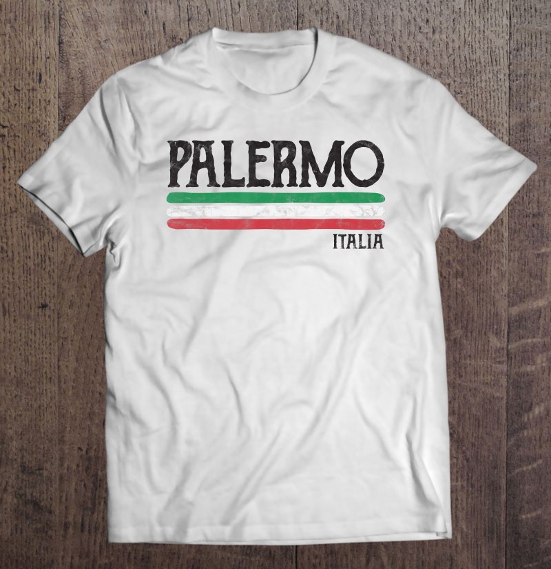 Vintage Palermo Sicilia Sicily Italy Italia Italian Souvenir Shirt