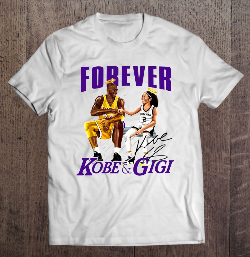 Kobe And Gigi Bryant 2th Anniversary T-Shirt - REVER LAVIE
