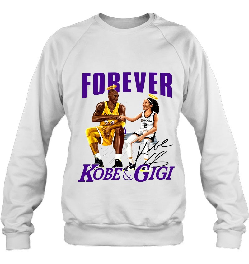 KOBE WITH GIGI Memorial T-Shirt, Long Sleeve, Hoodie
