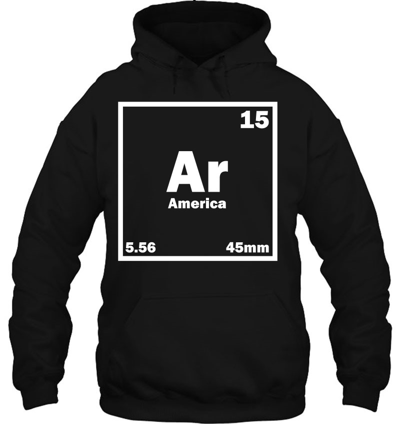 Cool America Gun Shirt - Ar-15 Periodic Table Mugs