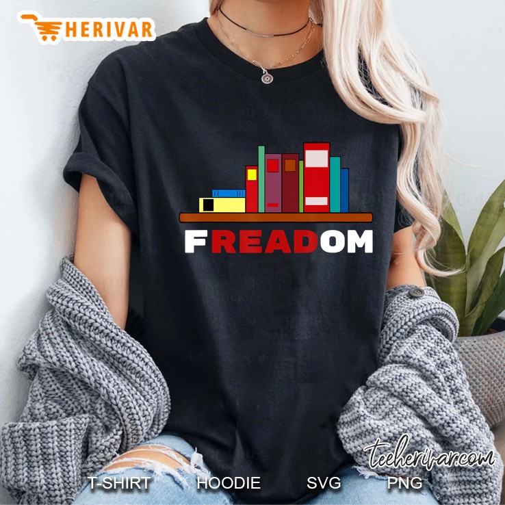 Freadom - I Read Banned Books Ladies Tee