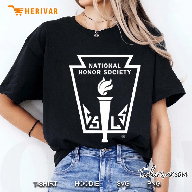National Honor Society Logo Ladies Tee