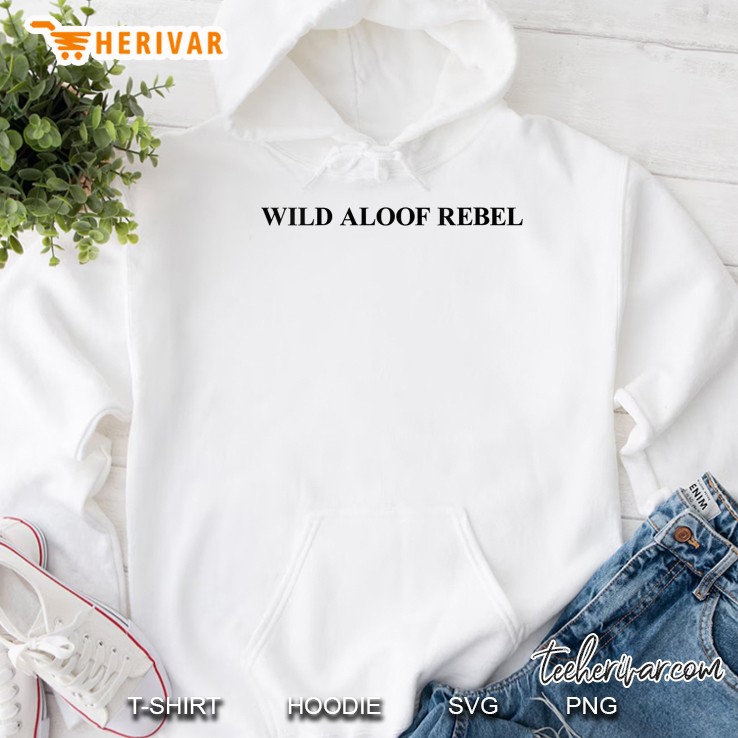 Womens Wild Aloof Rebel V-Neck Hoodie