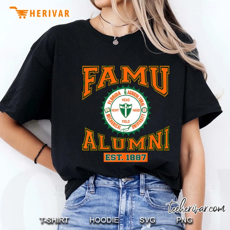 Famus 1887 University Apparel - Hbcu Apparel Ladies Tee