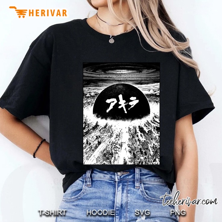 Akira Explosion Poster 2 Classic Ladies Tee