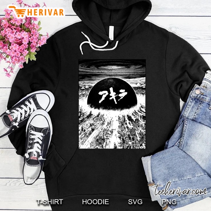 Akira Explosion Poster 2 Classic Hoodie