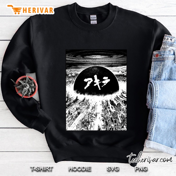 Akira Explosion Poster 2 Classic Sweatshirt