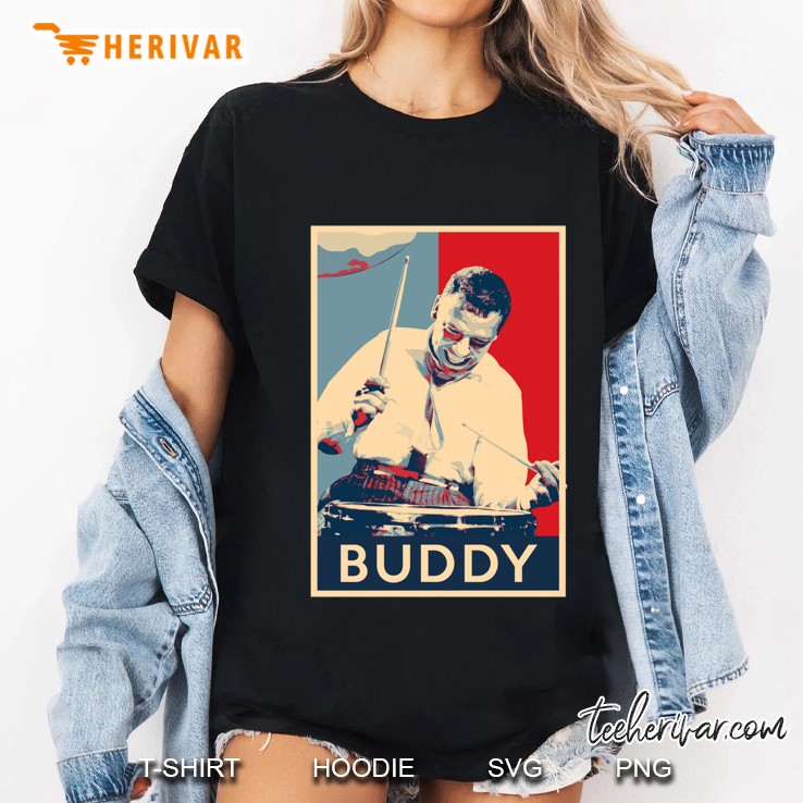 Buddy Rich Hope Poster - Greats Of Jazz Music History Classic Ladies Tee
