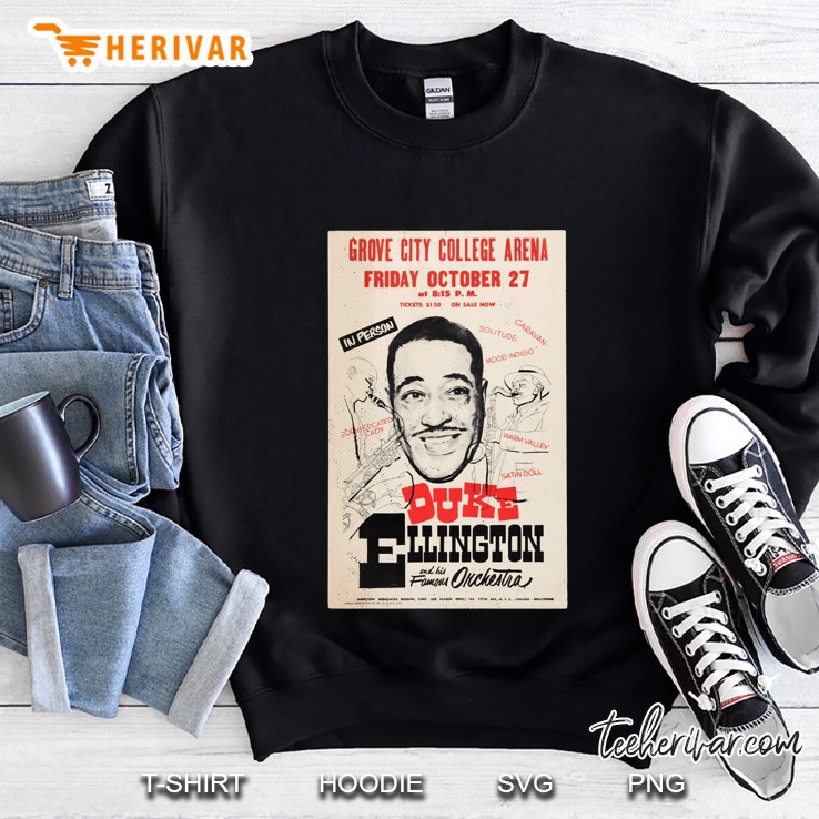 Duke Ellington Live (Distressed Design) Essential Sweatshirt