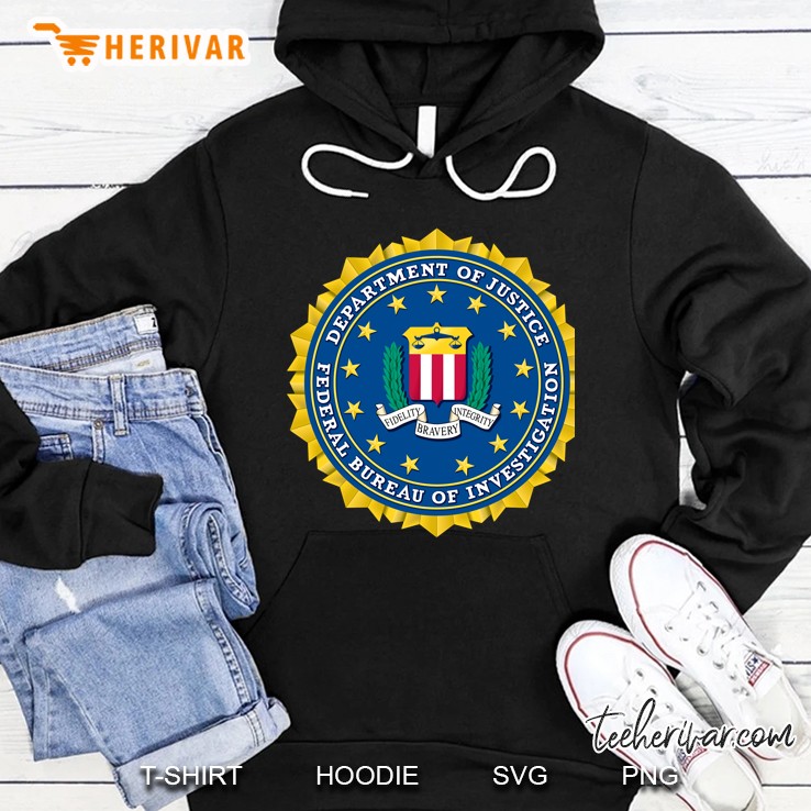 Fbi Seal - Seal Of The Federal Bureau Of Investigation Classic Hoodie